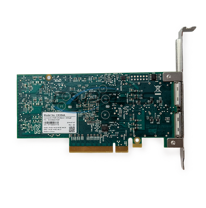 Mellanox ConnectX-3 Dual Port FDR IB Adapter | MCX354A-FCBT