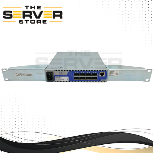 Mellanox IS5022 8-Port QSFP 40 Gigabit/second (40Gb/s) InfiniBand Switch. P/N: MIS5022Q-1BFR.