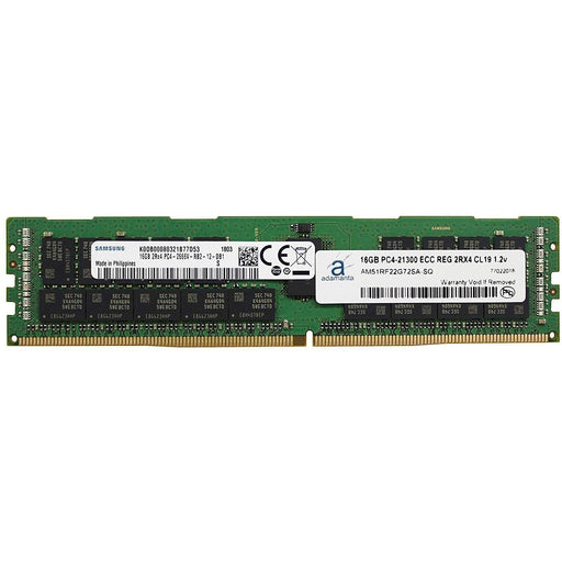 Memoria 16GB (1x16GB) Server Memory Upgrade Compatible Dell Poweredge, Precision &amp; HP Proliant Servers Samsung Original DDR4 2666MHZ PC4-21300 ECC Registered Chip 2Rx4 CL19 1.2v DRAM RAM-FoxTI