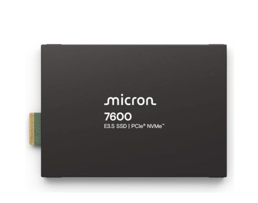 Micron 7600 Max MTFDLBQ12T8THS-1BP1DFCYYR 12.8TB PCIe 5.0 E3.S SSD
