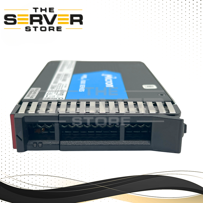 Micron 3.84TB NVMe U.2 PCIe Gen 3.0 x4 RI 2.5" SSD 9300 Pro Series MTFDHAL3T8TDP with Lenovo ThinkSystem Tray