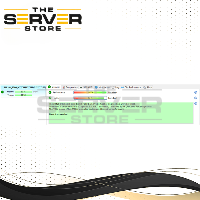 Micron 3.84TB NVMe U.2 PCIe Gen 3.0 x4 RI 2.5" SSD 9300 Pro Series MTFDHAL3T8TDP with Lenovo ThinkSystem Tray