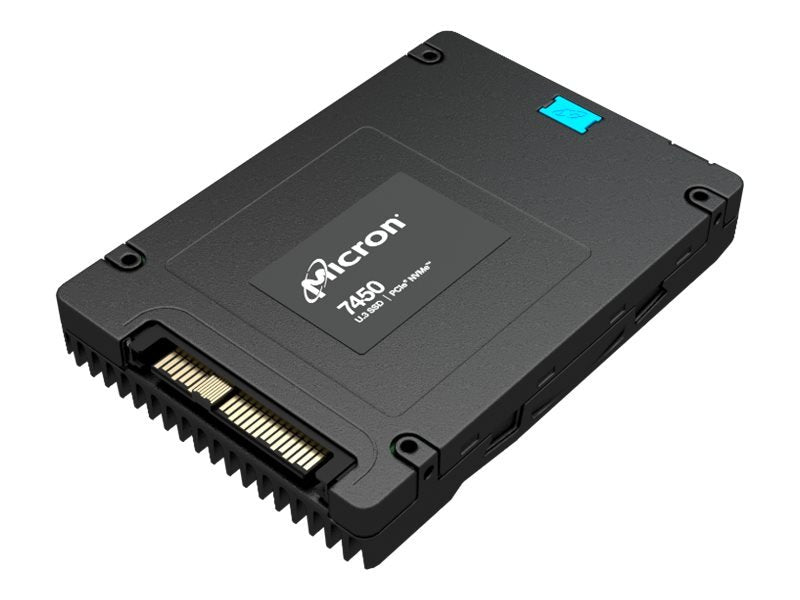 Micron 7450 Max 6.4TB PCI-Express 4.0 x4 NVMe Mixed Use 3D NAND TLC (PLP) U.3 2.5-inch Solid State Drive - MTFDKCB6T4TFS-1BC1ZABYY