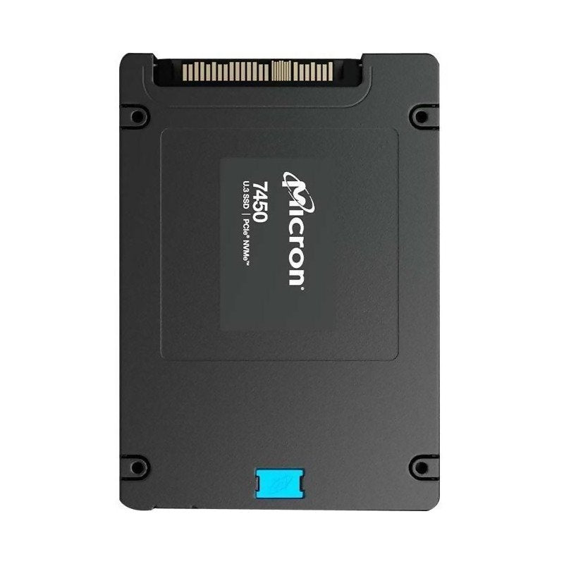 Micron 7450 Max 800GB PCI-Express 4.0 x4 NVMe Mixed Use 3D NAND TLC (PLP) U.3 2.5-inch Solid State Drive - MTFDKCB800TFS-1BC1ZABYY