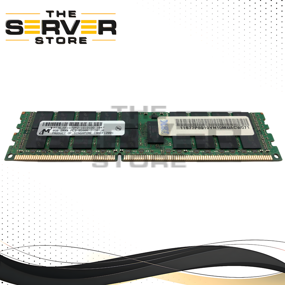Micron 8GB 2Rx4 PC3-8500R DDR3 1066MHz ECC REG Server RAM MT36JSF1G72PZ-1G1D1