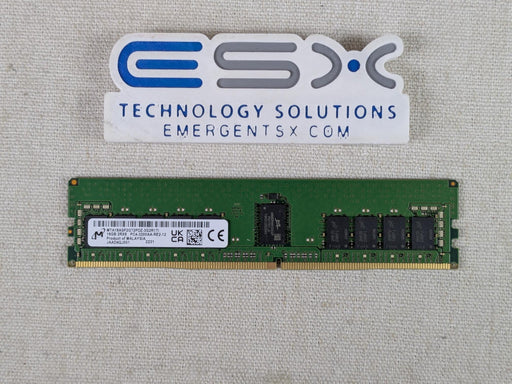 Micron MTA18ASF2G72PDZ-3G2 16GB 2Rx8 PC4-3200AA DDR4 ECC Server Memory RDIMM
