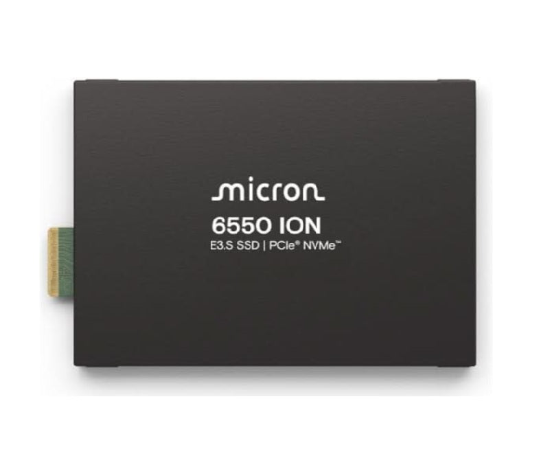 Micron 6550 ION MTFDLBQ30T7THL-1BK1DFCYYR 30.72TB PCIe 5.0 x4 SSD