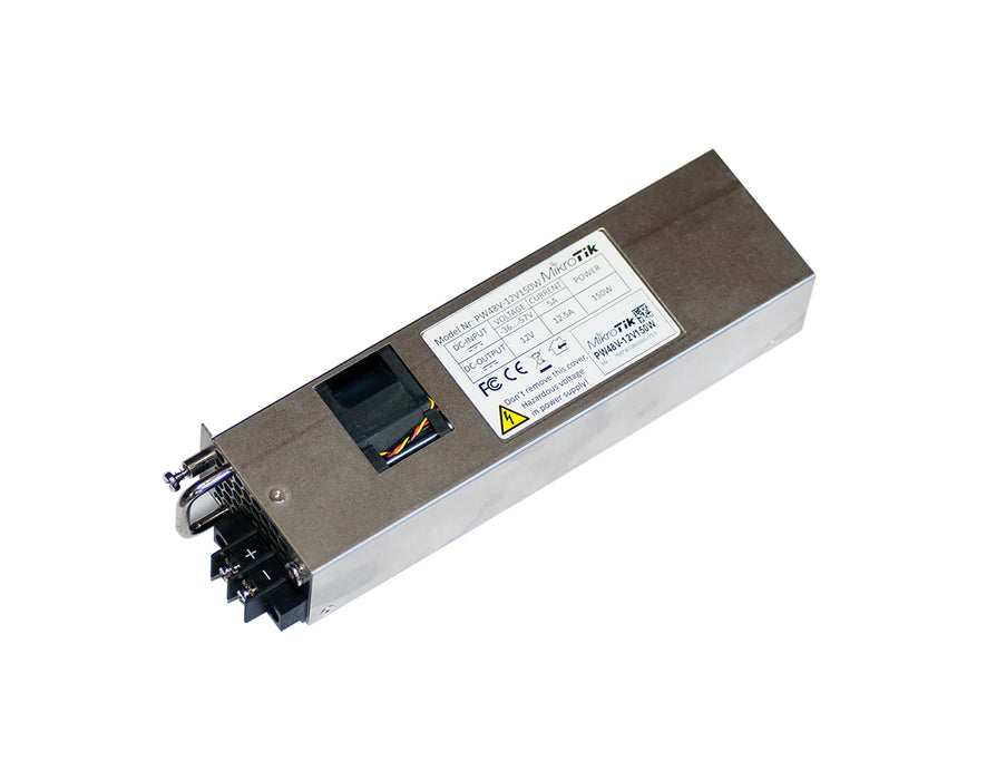 Mikrotik Hot Swap -48V DC Telecom Power Supply (PW48V-12V150W)