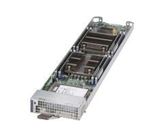 MBI-6128R-T2-PACK - SuperMicro MicroBlade MBI-6128R-T2 Dual LGA2011 Server Blade Module, Pack Black