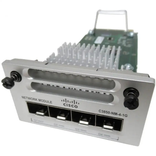 Cisco C3850-NM-4-1G Catalyst 3850 4-Port 1GE SFP Network Module - Refurbished