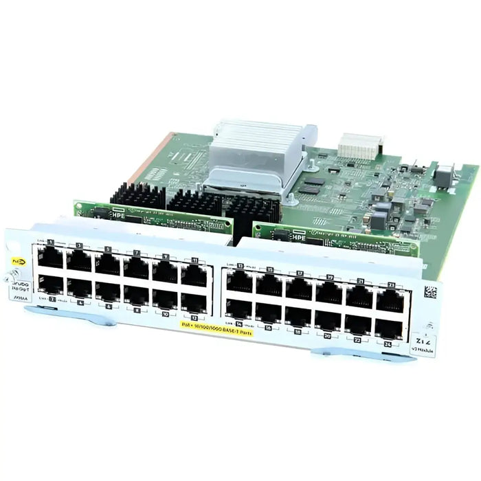 HPE Aruba J9986A 24-Port 10/100/1000BASE-T PoE+ MACsec v3 zl2 Expansion Module - New