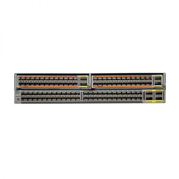 N5K-C56128P - Cisco Nexus 56128P 48-Ports 10GbE SFP+ 2U Rack-mountable Network Switch with 4-Ports QSFP+