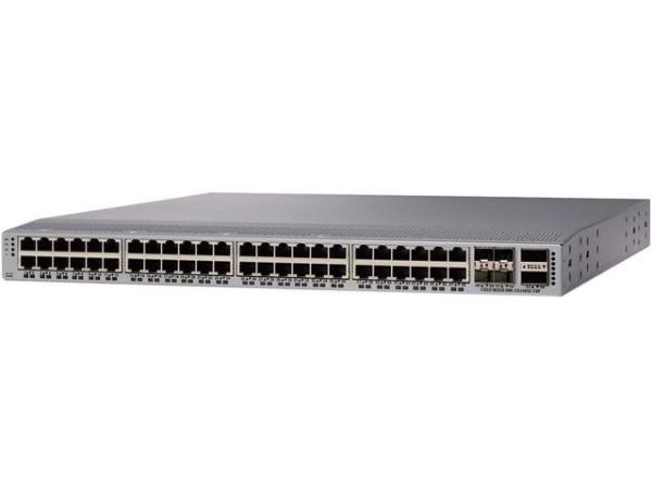 N9K-C9348GC-FXP - Cisco Nexus 9000 Series 48-Ports 10/100/1000BASE-T Ethernet and 4-Ports SFP28 Layer 3 Rack-mountable Managed Network Switch with 2-Ports QSFP28