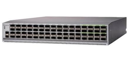 N9K-C9364C Cisco Nexus 9364C ACI Spine Switch with 64p 40/100G QSFP28, 2p 1/10G SFP