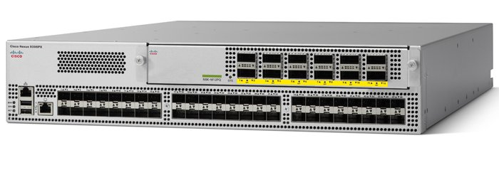 N9K-C9396PX Cisco Nexus 9300 with 48p 1/10G SFP+ and 1 uplink module slot