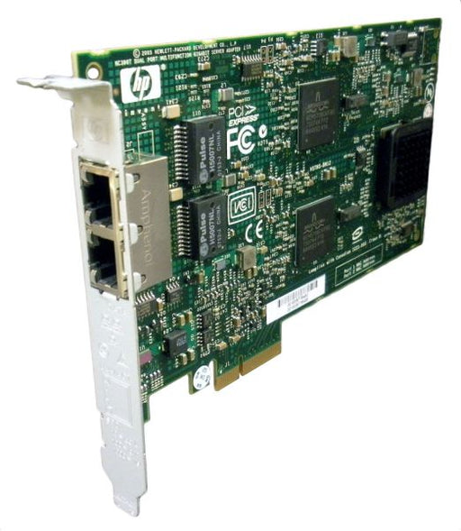 NC380T - HP PCI-Express Dual Port 1000Base-T Multifunction Gigabit Ethernet Server Adapter Network Interface Card (NIC)