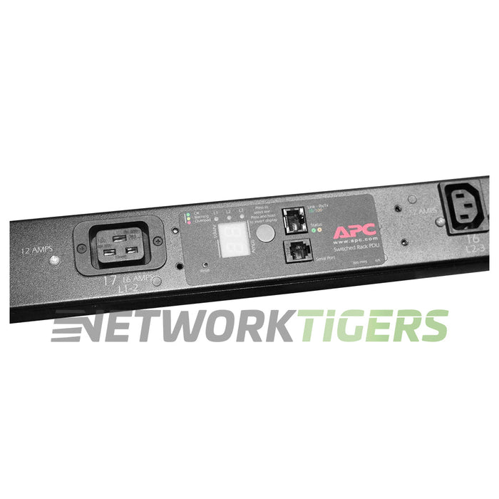 NEW APC AP7961 Switched Rack 21x IEC 320 C13, 3x C19, 3PH 20A, 208V PDU