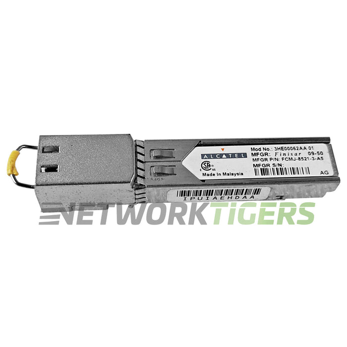 NEW Alcatel 3HE00062AA-01 1GB BASE-TX FCMJ-8521-3-A5 SFP Transceiver