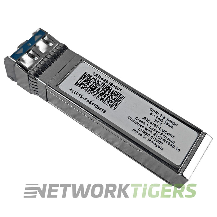 NEW Alcatel-Lucent Nokia 1AB429380001 6GB 15Km CPRI 2-6 SMDF SFP+ Transceiver