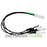 NEW Arista CAB-Q-S-0.5M 0.5m 0.5m 40GB QSFP+ to 4x 10GB SFP+ Breakout Cable