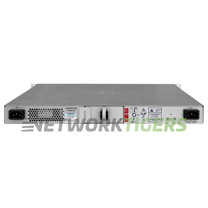 NEW Arista DCS-7010T-48-F 48x 1GB RJ45 4x 10GB SFP+ Front-to-Back Air Switch