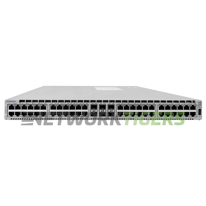 NEW Arista DCS-7020TR-48-F 48x GE RJ45 6x 10G SFP+ F-R Airflow Switch