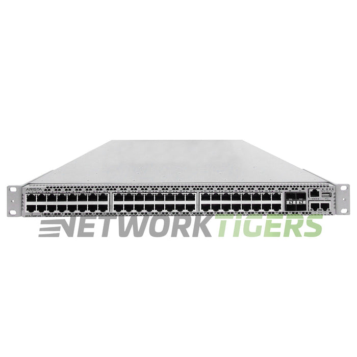 NEW Arista DCS-7048T-4S-F 48x 1GB RJ45 4x 10GB SFP+ Front-to-Back Air Switch