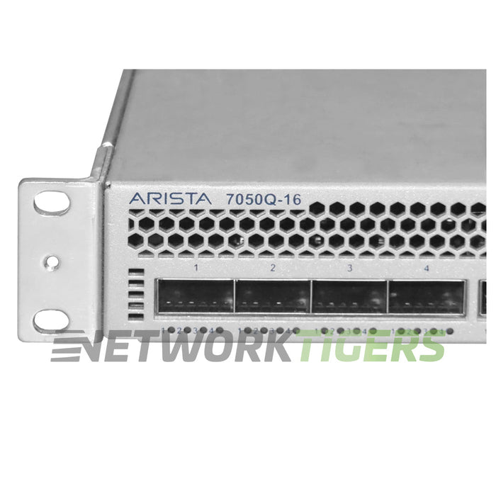 NEW Arista DCS-7050Q-16-R 16x 40GB QSFP+ 8x 10GB SFP+ Back-to-Front Air Switch