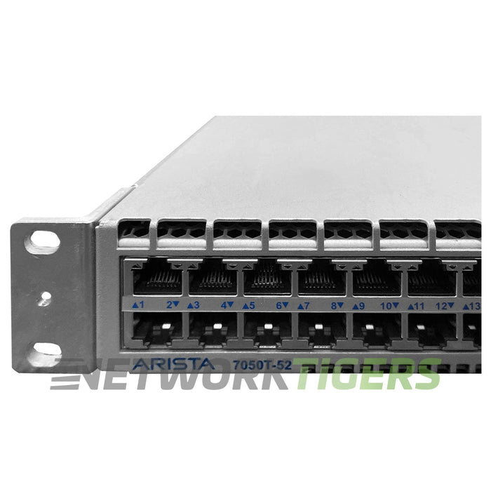 NEW Arista DCS-7050T-52-R 48x 10GB Copper 4x 10GB SFP+ Back-to-Front Air Switch