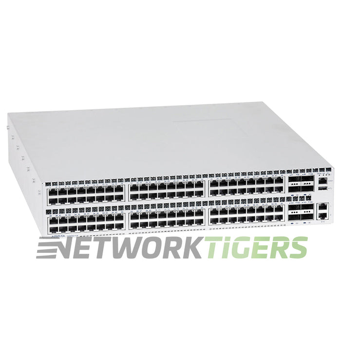 NEW Arista DCS-7050TX-128-R 96x 10GB Copper 8x 40GB QSFP+ B-F Airflow Switch