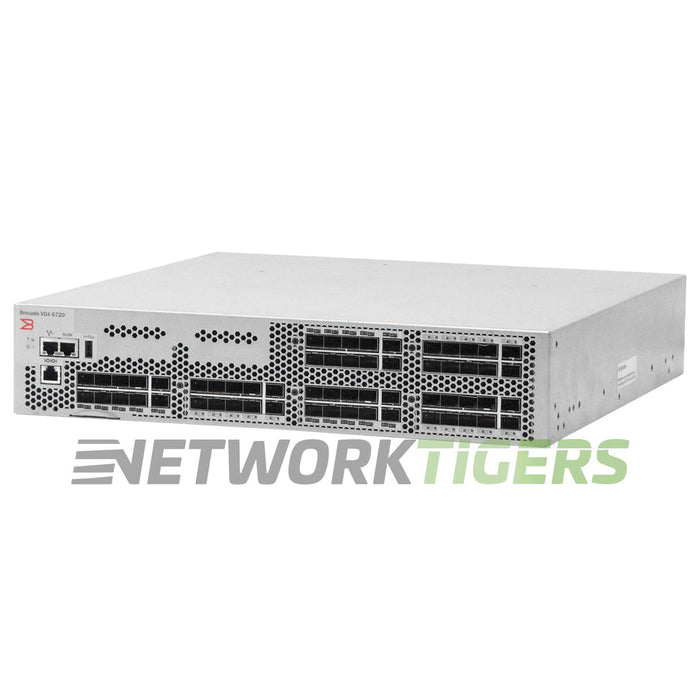 NEW Brocade BR-VDX6720-40-F 40x 10GB SFP+ Front-to-Back Airflow Switch