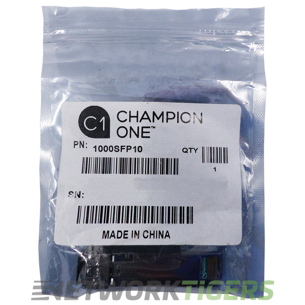 NEW Champion 1000SFP055 1.25GB Fibre Channel 850nm ShortHaul MMF SFP Transceiver