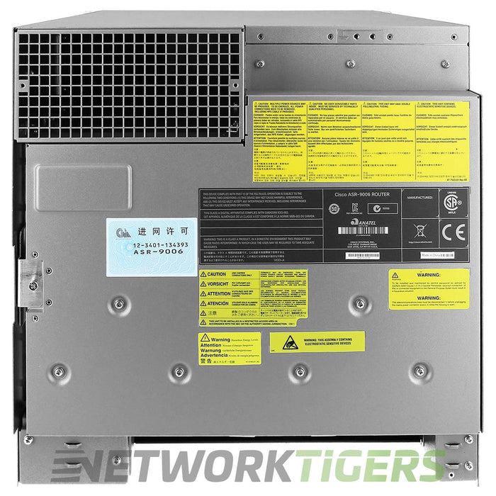 NEW Cisco ASR-9006-AC-V2 4x Line Card Slot w/ PEM Version 2 Router Chassis