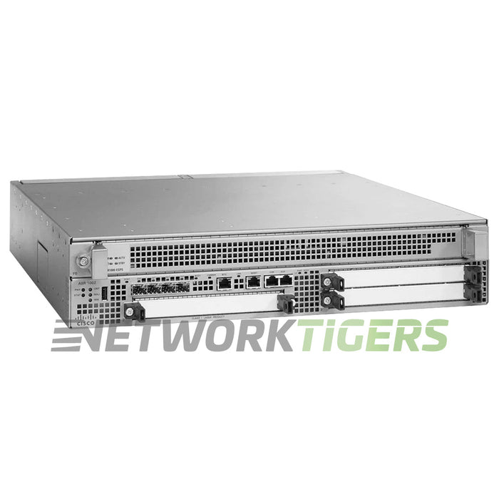NEW Cisco ASR1002 ASR 1000 Series 4x 1GB SFP 3x SPA Slot 1x ESP Slot Router