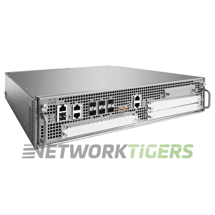 NEW Cisco ASR1002X-10G-K9 ASR 1000 6x 1GB SFP 3x Open SPA Slot 1x ESP Router