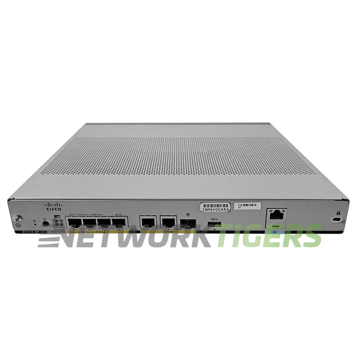 NEW Cisco C1111-4P ISR 1000 8x 1GB RJ45 1x 1GB Combo Router