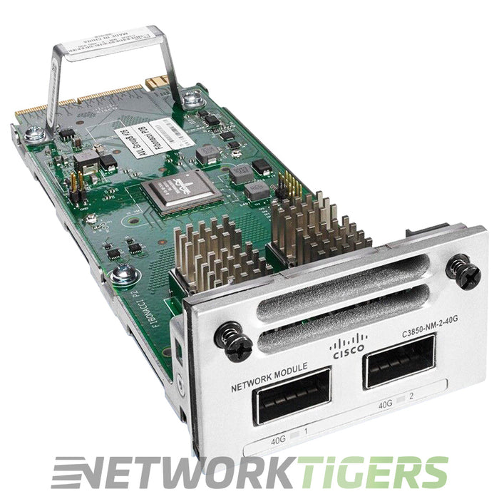 NEW Cisco C3850-NM-2-40G Catalyst 3850 2x 40GB QSFP+ Switch Module
