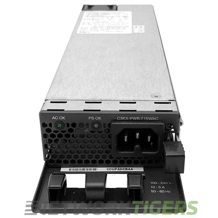 NEW Cisco C3KX-PWR-715WAC/2 Catalyst 3750X Series 715W AC Switch Power Supply