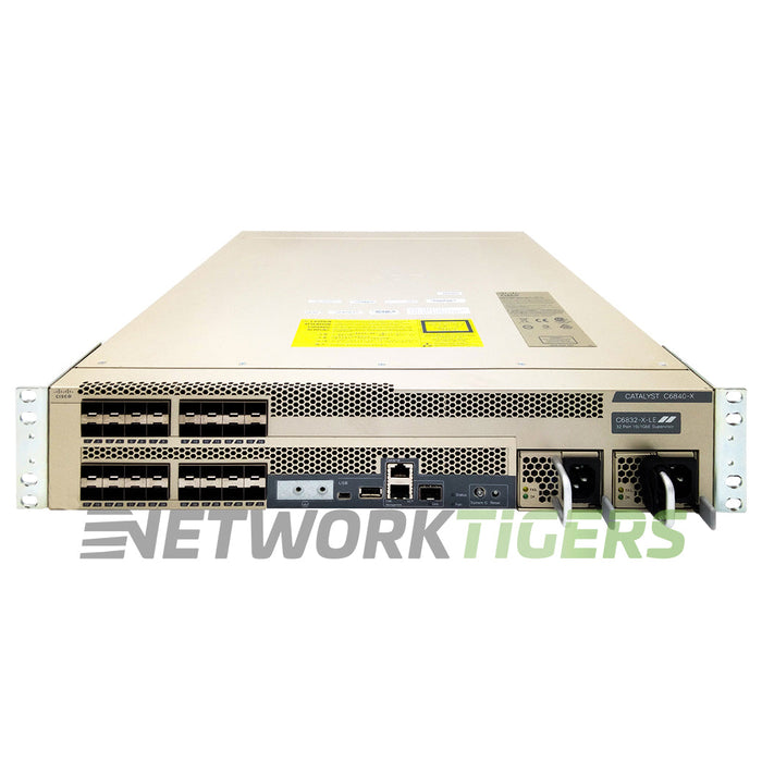 NEW Cisco C6832-X-LE Catalyst 6800X Series 32x 10GB SFP+ Switch