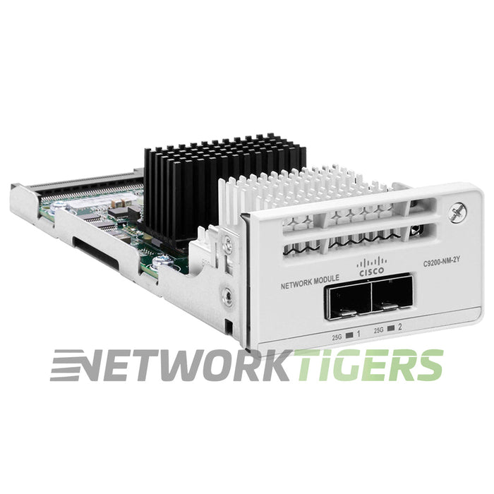 NEW Cisco C9200-NM-2Y Catalyst 9200 2x 25GB SFP28 Switch Module