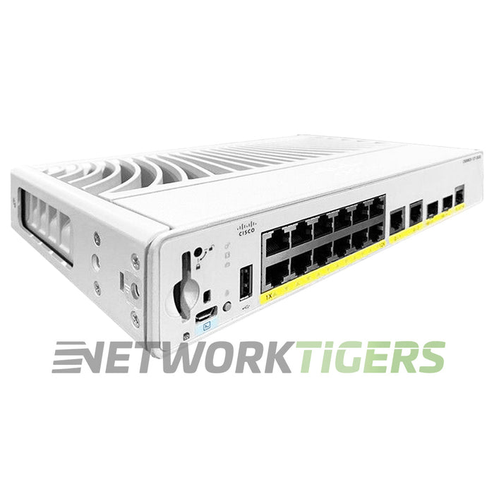 NEW Cisco C9200CX-12P-2X2G-E 12x 1GB PoE+ RJ45 2x 1GB RJ45 2x 10GB SFP+ Switch