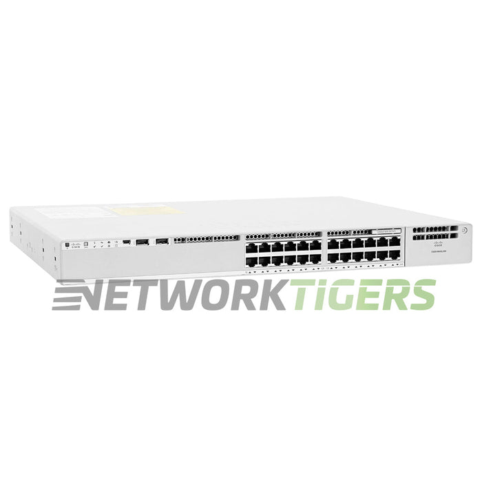 NEW Cisco C9200L-24PXG-2Y-E 24x 1GB PoE+ RJ45 2x 25GB SFP28 Switch