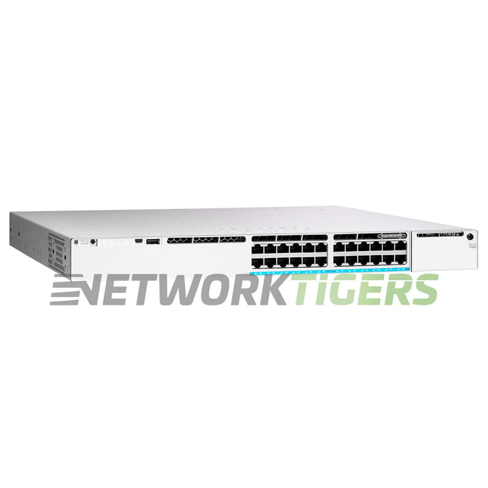 NEW Cisco C9300-24UXB-A 24x MultiGB UPOE RJ45 1x Module Slot Switch