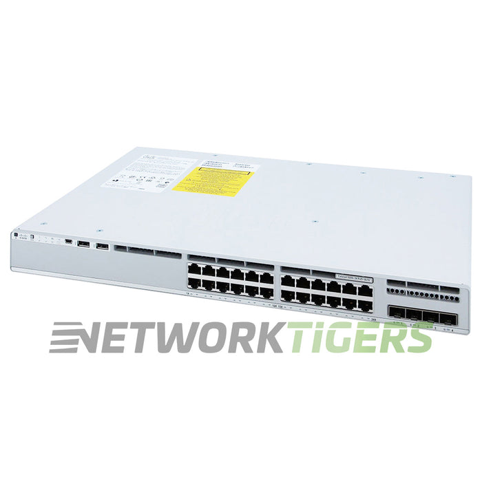 NEW Cisco C9300L-24P-4X-E Catalyst 9300L 24x 1GB PoE+ RJ45 4x 10GB SFP+ Switch