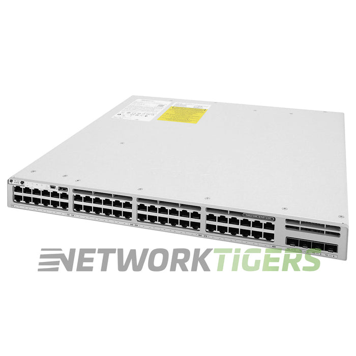 NEW Cisco C9300L-48P-4G-A Catalyst 9300L 48x 1GB PoE+ RJ45 4x 1GB SFP Switch