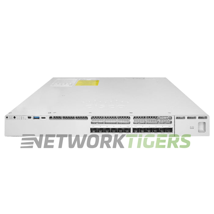 NEW Cisco C9300X-12Y-A Catalyst 9300X 12x 25GB SFP28 1x Exp Module Slot Switch