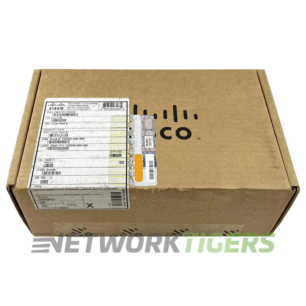 NEW Cisco C9300X-NM-8M Catalyst 9300X Series 8x 10GB SFP Switch Module