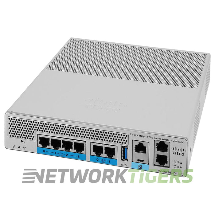 NEW Cisco C9800-L-F-K9 Catalyst 4x 1/2.5 GB RJ45 2x SFP+ Wireless Lan Controller