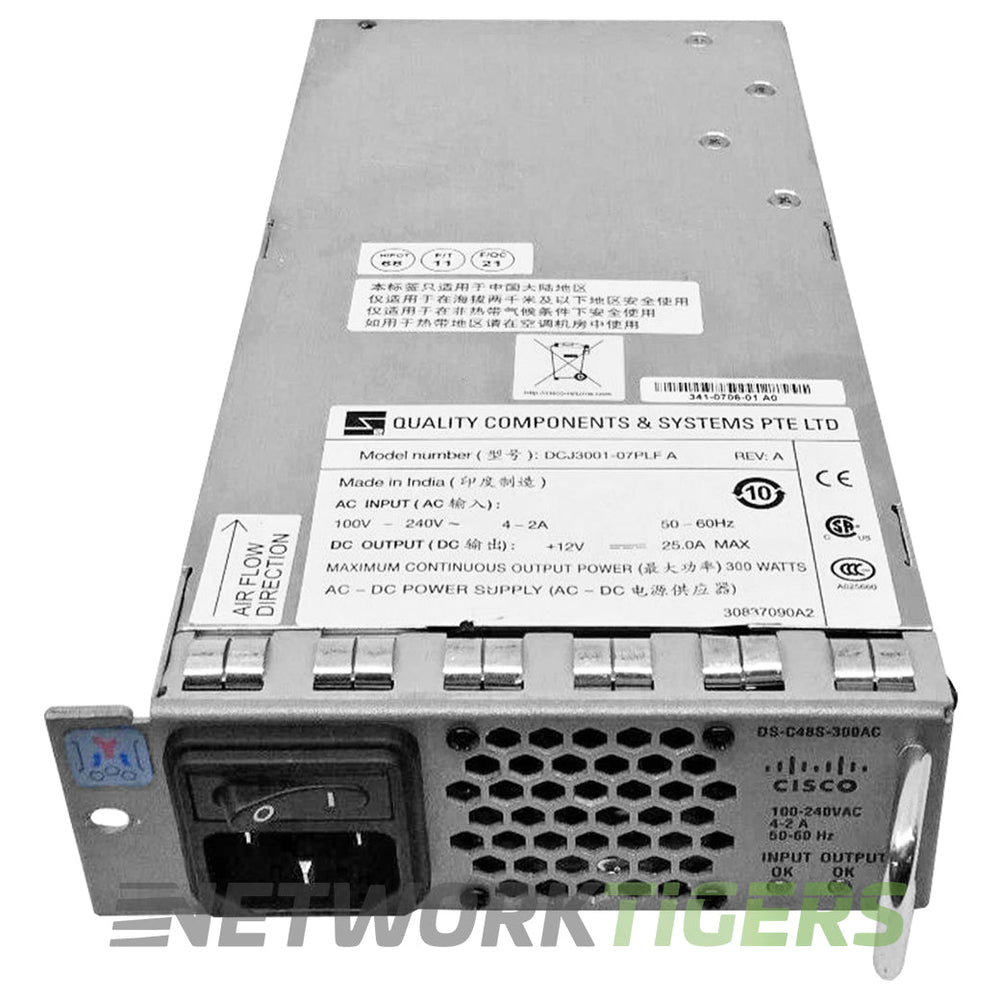 NEW Cisco DS-C48S-300AC MDS 9148S Series 300W AC Switch Power Supply