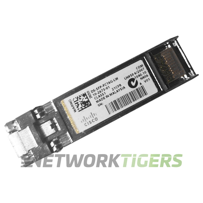 NEW Cisco DS-SFP-FC16G-LW 16GB LW SMF LC Fibre Channel SFP+ Transceiver